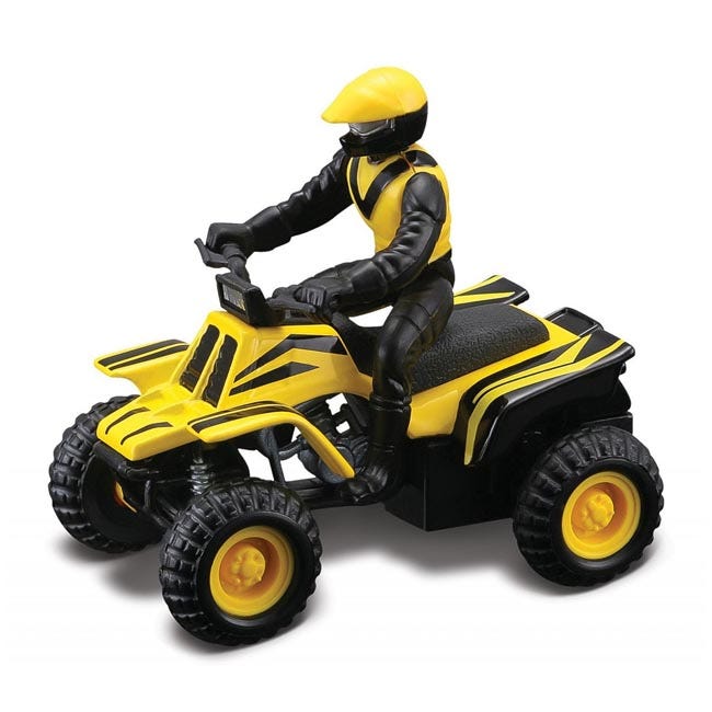 MAISTO FRESH METAL ATV PULLBACK CAR