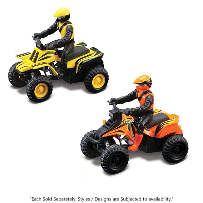 MAISTO FRESH METAL ATV PULLBACK CAR