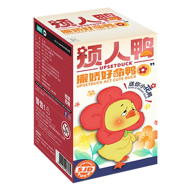 UPSETDUCK ACT CUTE DUCK SJD PLUSH TOY BLIND BOX