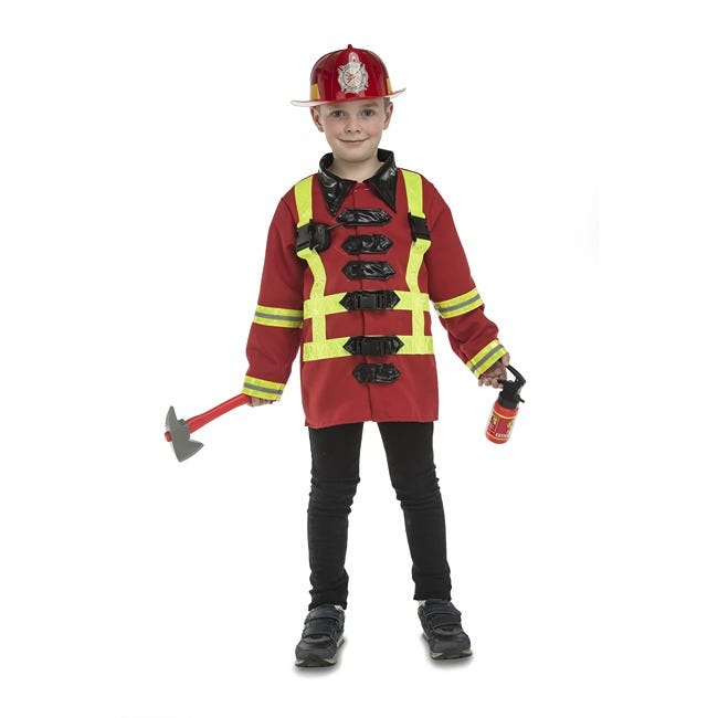 MY OTHER ME 5-7 YEARS I WANNA BE A FIRE FIGHTER COSTUME