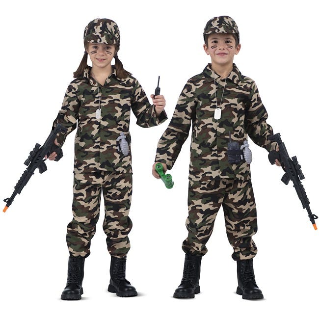 MY OTHER ME I WANNA BE A SOLDIER 3-5Y