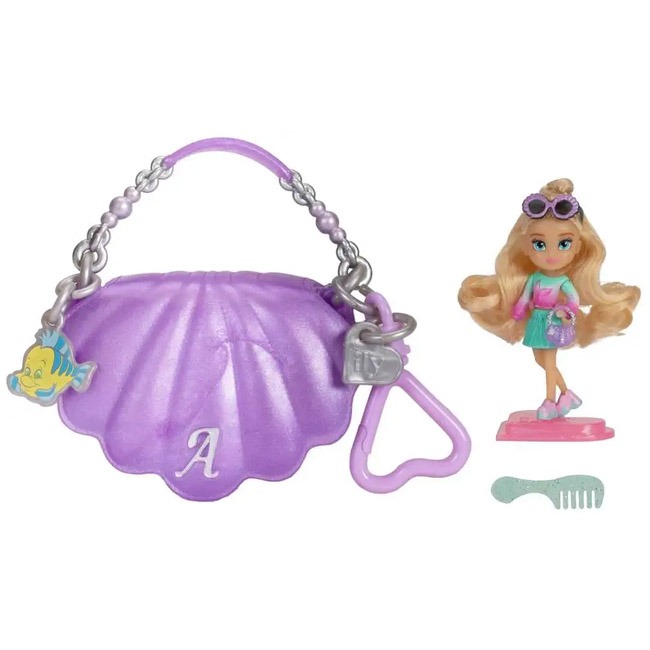 DISNEY PRINCESS ILLY ARIEL S1 TOTE MINI BAG & FIG-239512