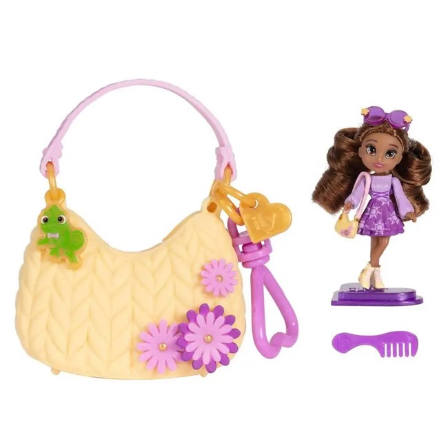 DISNEY PRINCESS ILLY RAPUNZEL S1 TOTE MINI BAG & FIG-239512