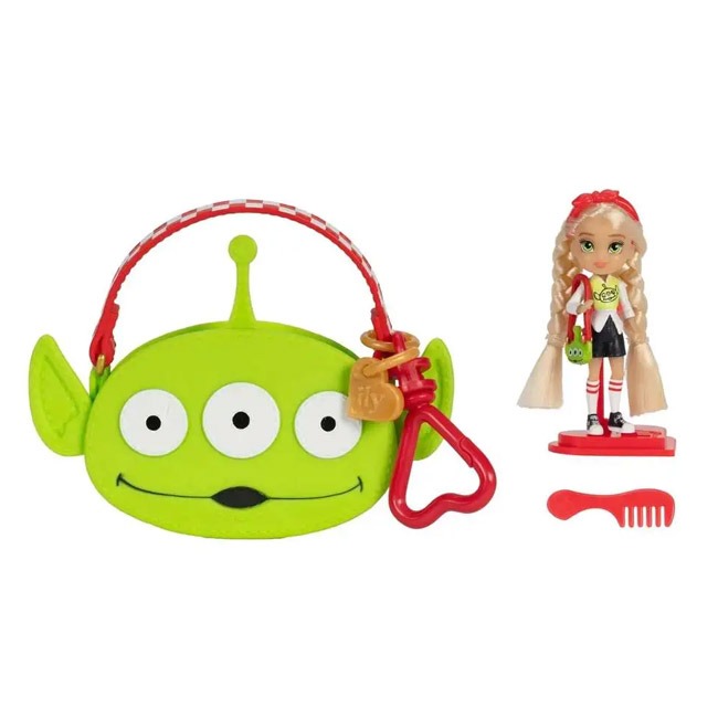 DISNEY PRINCESS ILLY S1 TOTE TEENIES MINI BAG & FIG.-239512