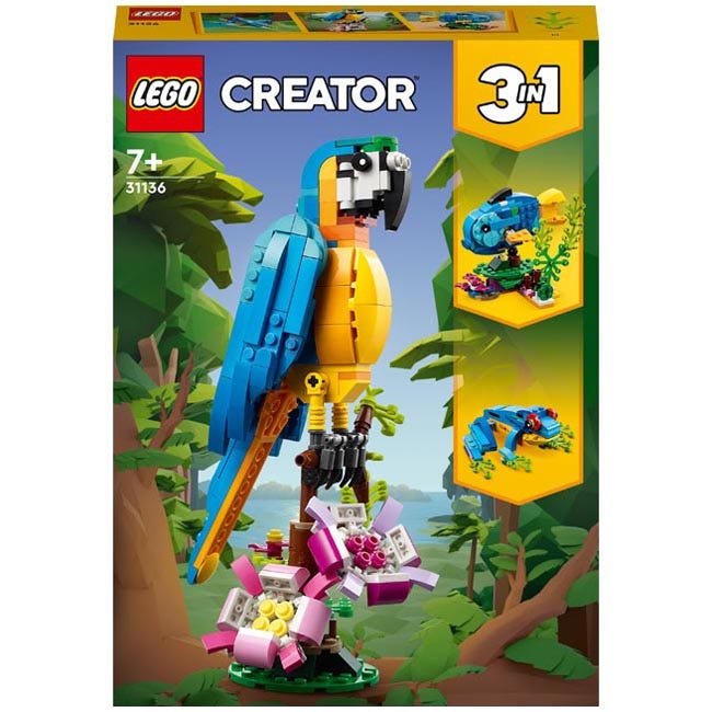 LEGO CREATOR EXOTIC PARROT