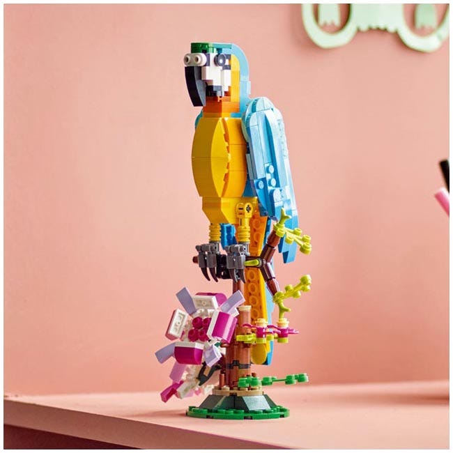 LEGO CREATOR EXOTIC PARROT