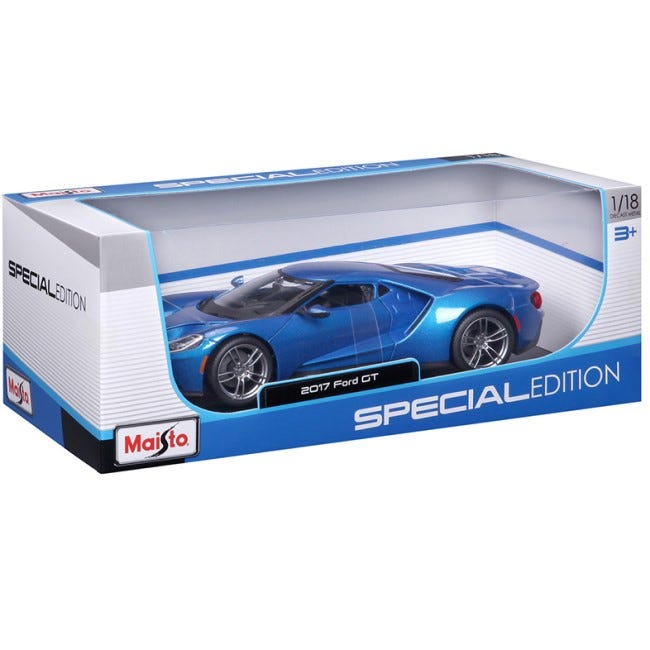 MAISTO 1:18 DIECAST CAR 2017 FORD GT