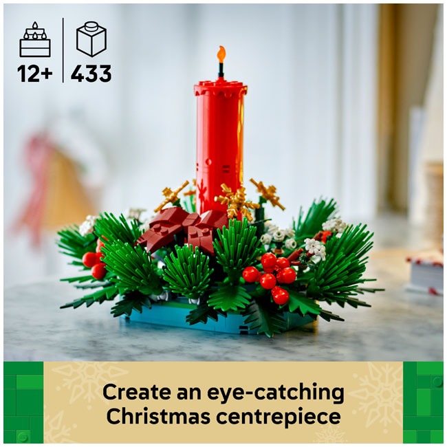 LEGO ICONIC CHRISTMAS TABLE DECORATION