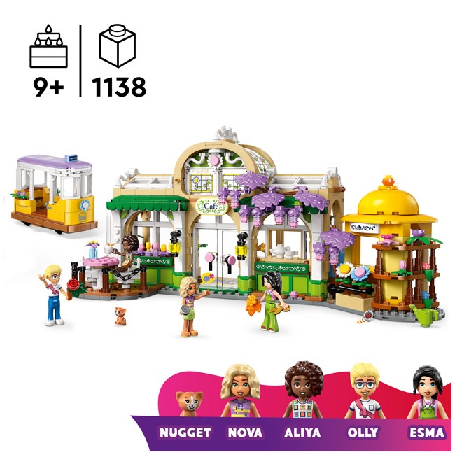 LEGO FRIENDS PLANT CAFE AND FLOWER SHOP