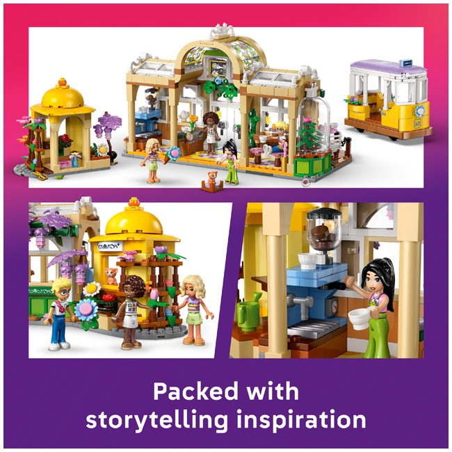 LEGO FRIENDS PLANT CAFE AND FLOWER SHOP