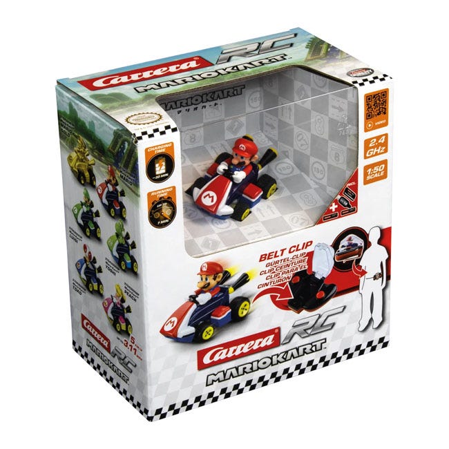 CARRERA 1:50 MINI MARIO KART REMOTE CONTROL CAR