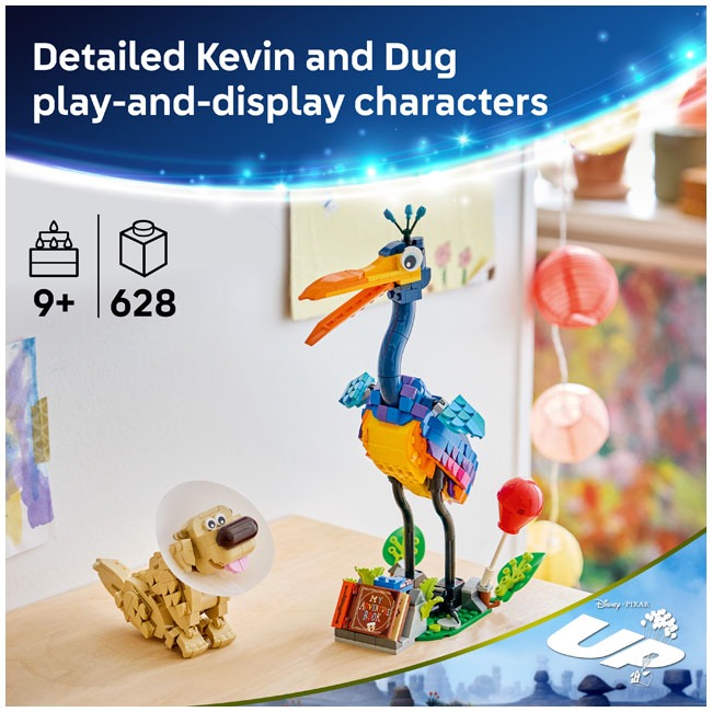 LEGO DISNEY AND PIXAR KEVIN AND DUG