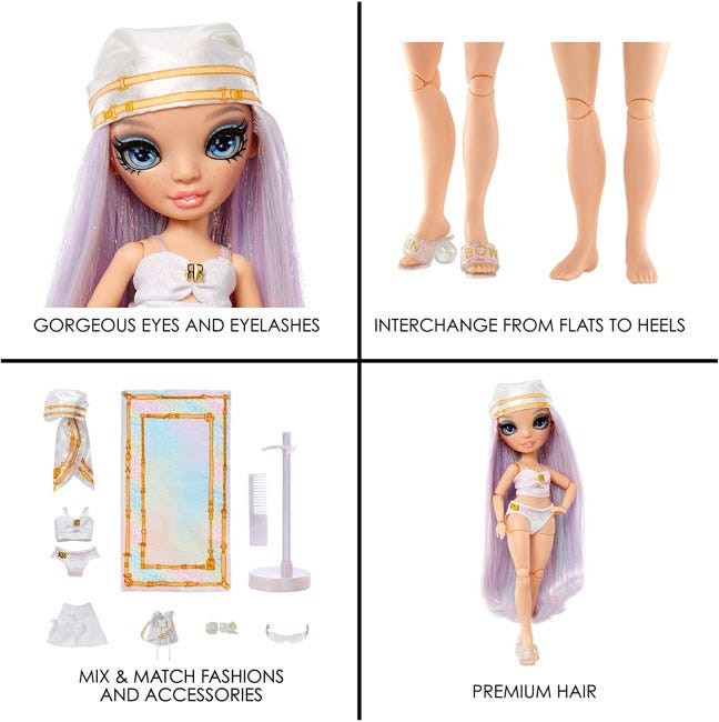 RAINBOW HIGH PACIFIC COAST FASHION DOLL MARGOT DE PARLE