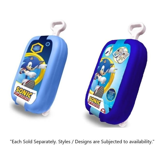 MULTIPRINT SONIC COLORING TROLLEY SET