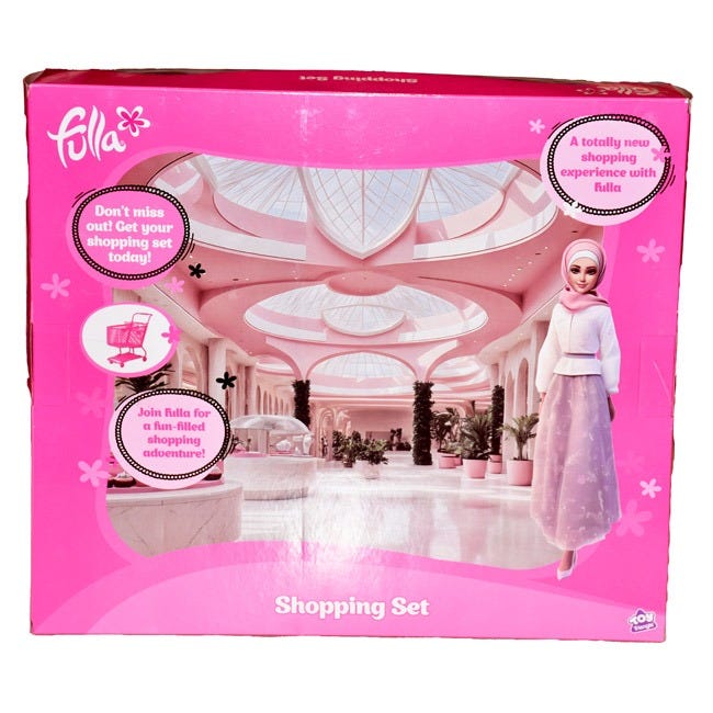 FULLA DOLL WITH SHOPPING PLAYSET