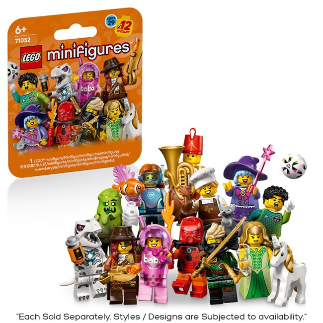 LEGO Minifigures Series 29 collectible blind bag figures featuring assorted unique character designs, designed for LEGO fans, kids, and collectors, ideal for surprise unboxing, imaginative play, trading, and expanding LEGO character collections.
