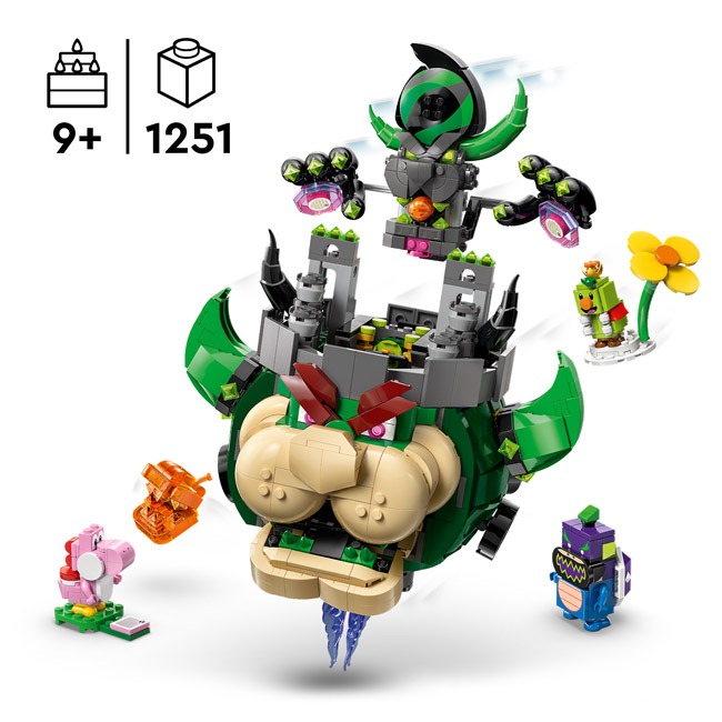 LEGO SUPER MARIO PRINCE FLORIAN & CASTLE BOWSER
