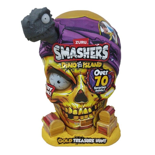ZURU SMASHERS DINO ISLAND GOLD TREASURE HUNT