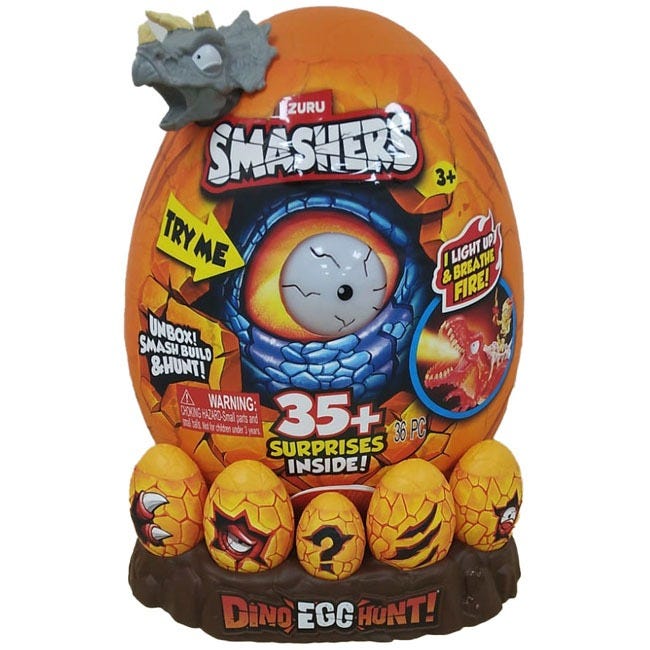 ZURU SMASHERS SERIES-1 DINO EGG HUNT