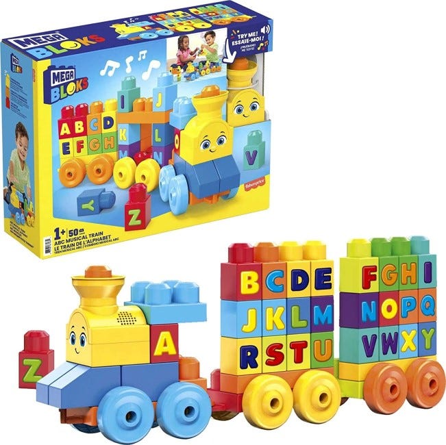 MEGA BLOKS ABC MUSICAL TRAIN