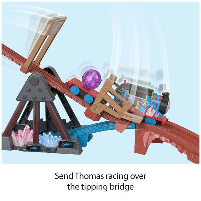 THOMAS & FRIENDS CRYSTAL CAVES ADVENTURE SET TRAIN