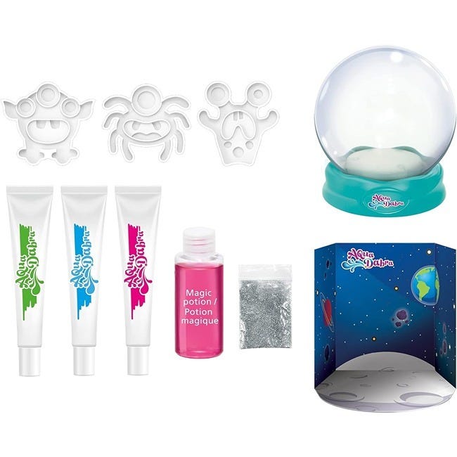 AQUA DABRA CRAZY MONSTERS WATER GLOBE
