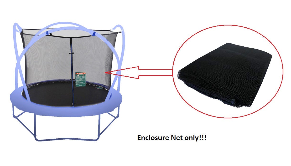 ACTIVE FUN ENCLOSURE NET FOR 10FT TRAMPOLINE
