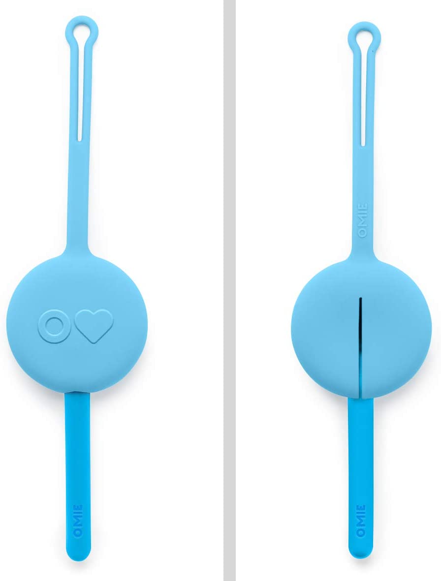 OMIELIFE UTENSIL + HOLDER SET BLUE SKY