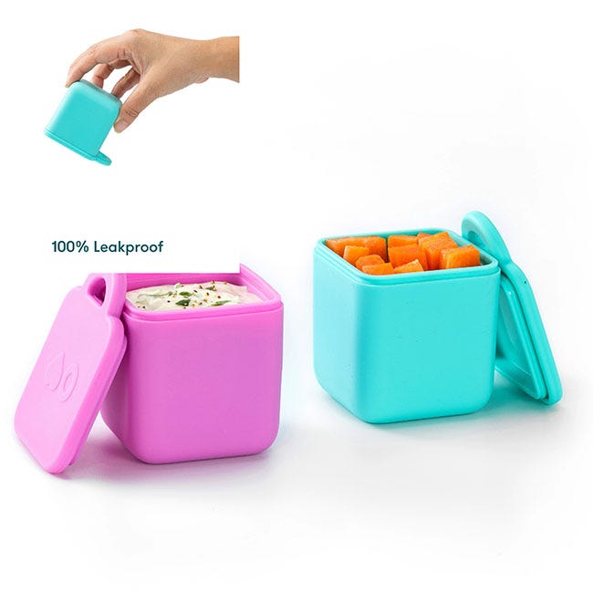 OMIELIFE OMIEBOX UP DIP 2PCS PINK & TEAL