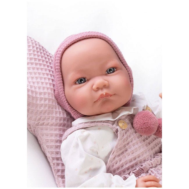 ANTONIO JUAN NEWBORN NICA COUPLE WITH STAR CUSHION DOLL