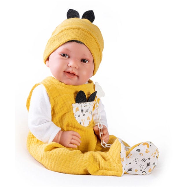 ANTONIO JUAN 42CM NEWBORN PIPO LITTLE EARS WITH CUSHION