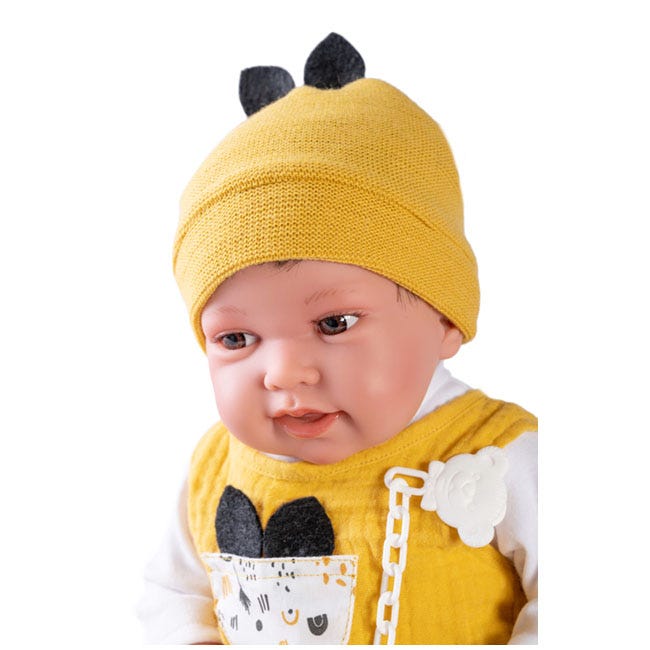 ANTONIO JUAN 42CM NEWBORN PIPO LITTLE EARS WITH CUSHION