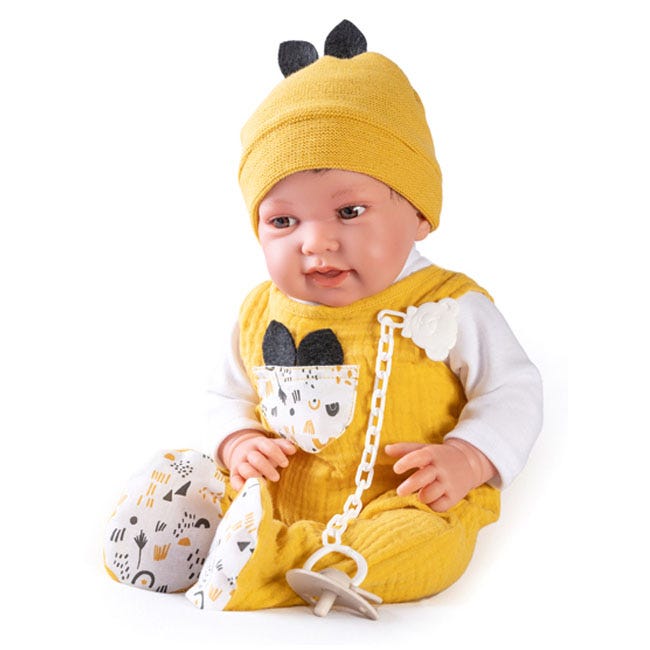 ANTONIO JUAN 42CM NEWBORN PIPO LITTLE EARS WITH CUSHION