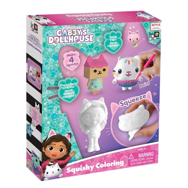 GABBY'S DOLLHOUSE SQUISHY PAINTING