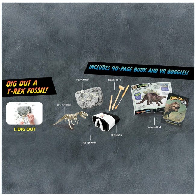 ABACUS VR DINO DIG KIDS SCIENCE KIT