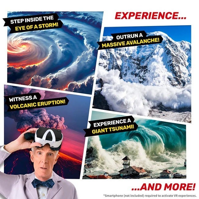 ABACUS VR BILL NYE'S XTREME WEATHER