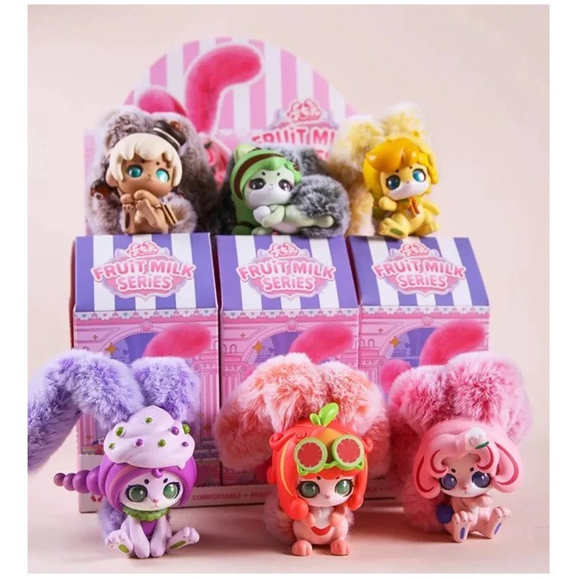 CUP RABBITS FRUIT MILK FIGURE