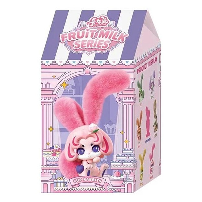 CUP RABBITS FRUIT MILK FIGURE
