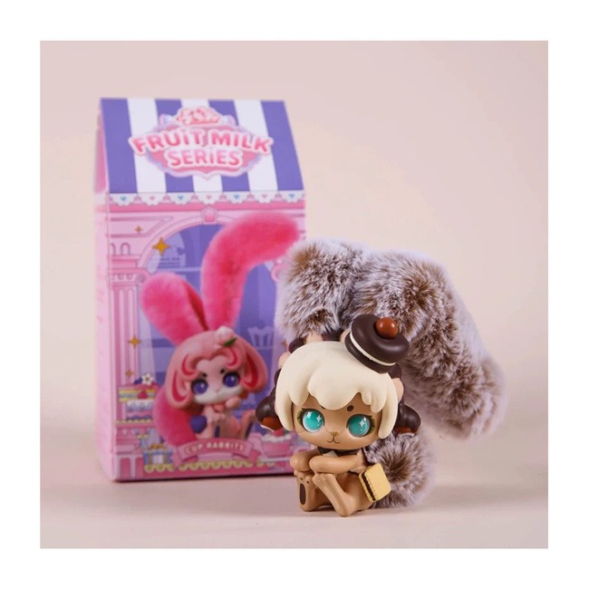 CUP RABBITS FRUIT MILK FIGURE