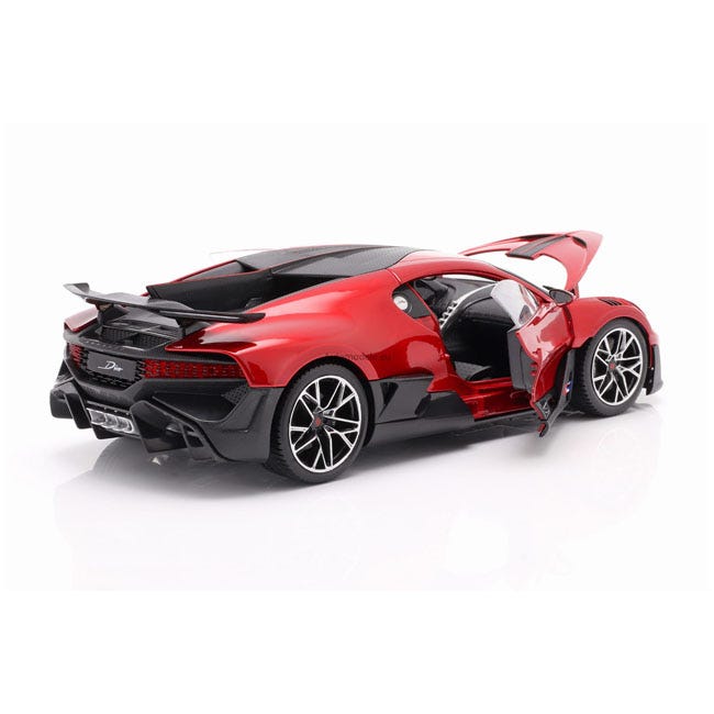 BURAGO 1:18 DIECAST BUGATTI DIVO RED