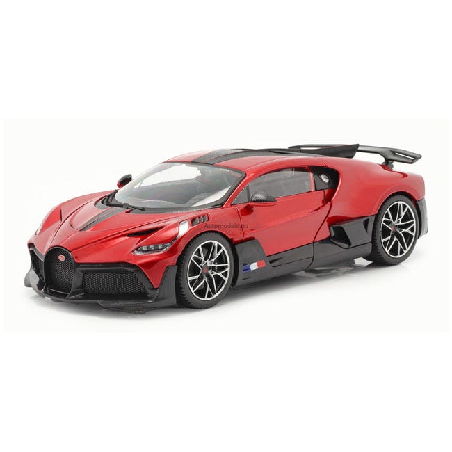 BURAGO 1:18 DIECAST BUGATTI DIVO RED