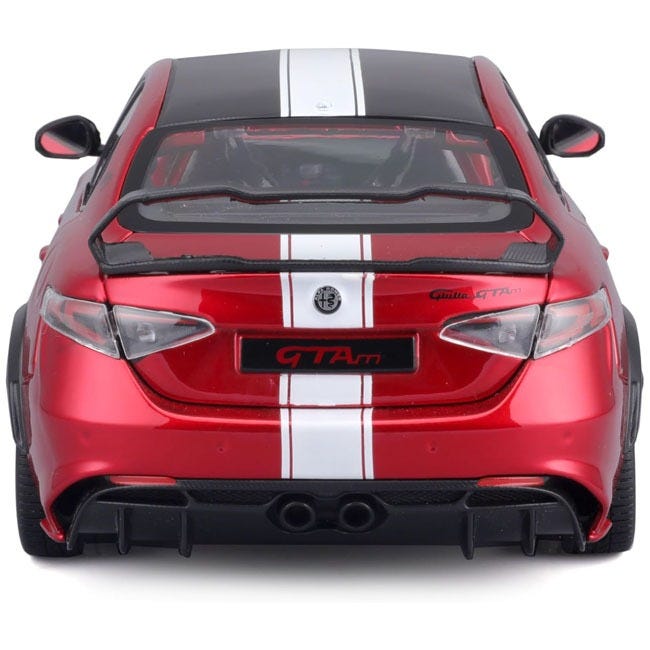 BURAGO 1:18 DIECAST ALFA ROMEO GIULIA GTA CAR-RED-99