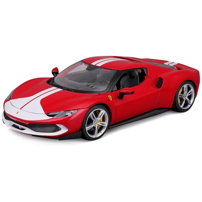 BURAGO 1:18 296GTB FERRARI RACE-RED