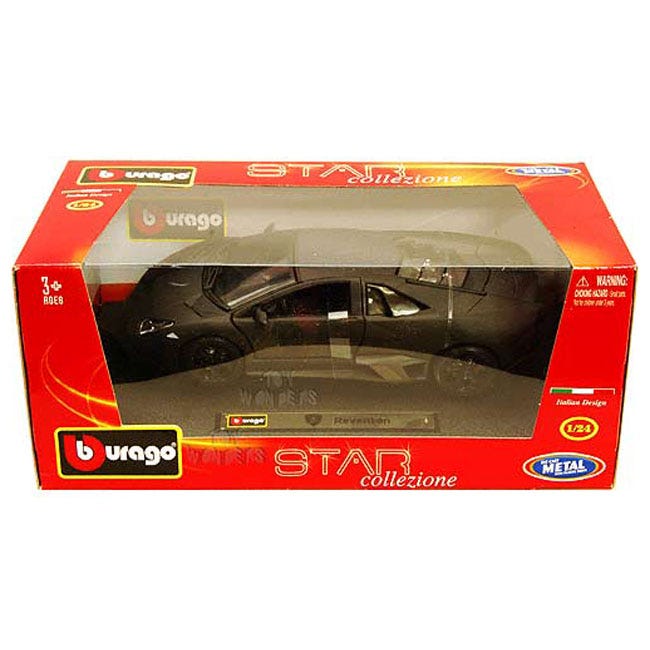 BURAGO 1:24 DIECAST LAMBORGHINI REVENTON GREY