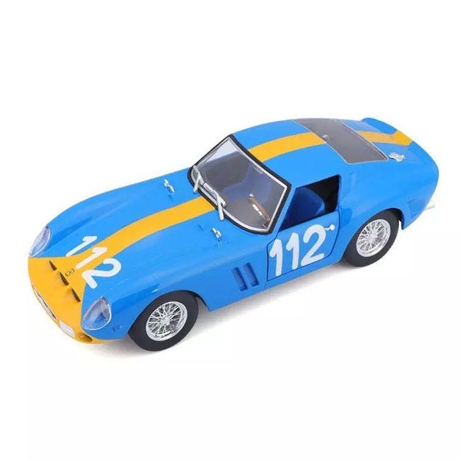 BURAGO 1:24 DIECAST 250-GTO FERRARI RACING MODEL KIT