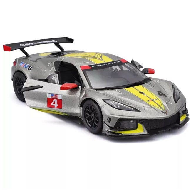 BURAGO 1:24 DIECAST CHEVROLET CORVETTE