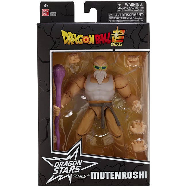 DRAGONBALL STARS 6.5-INCH MUTENROSHI FIGURE