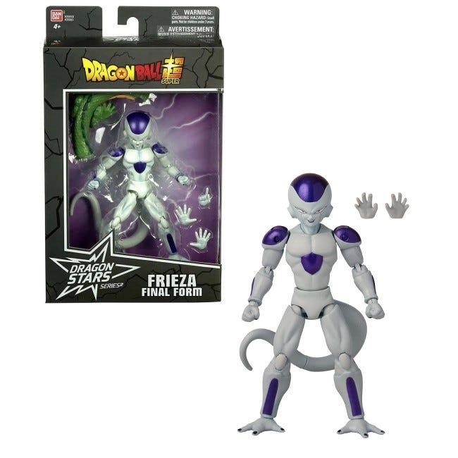 DRAGONBALL STARS FRIEZA FINAL FORM 6.5 INCH FIGURE
