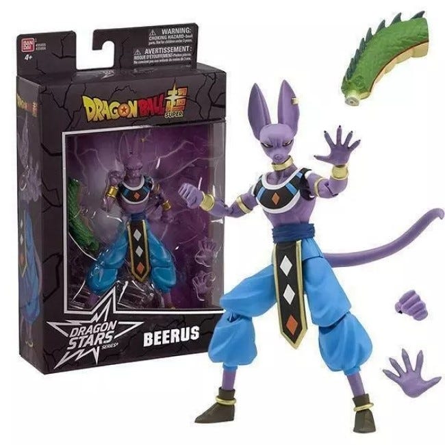 DRAGONBALL STARS BEERUS 17 CM FIGURE
