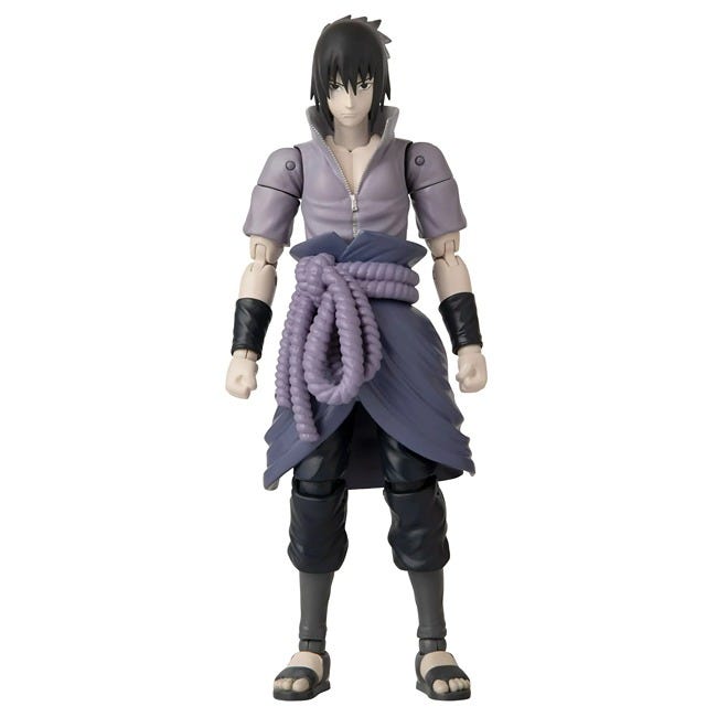 BANDAI ANIME HEROES NARUTO SASUKE UCHIHA 6.5INCH